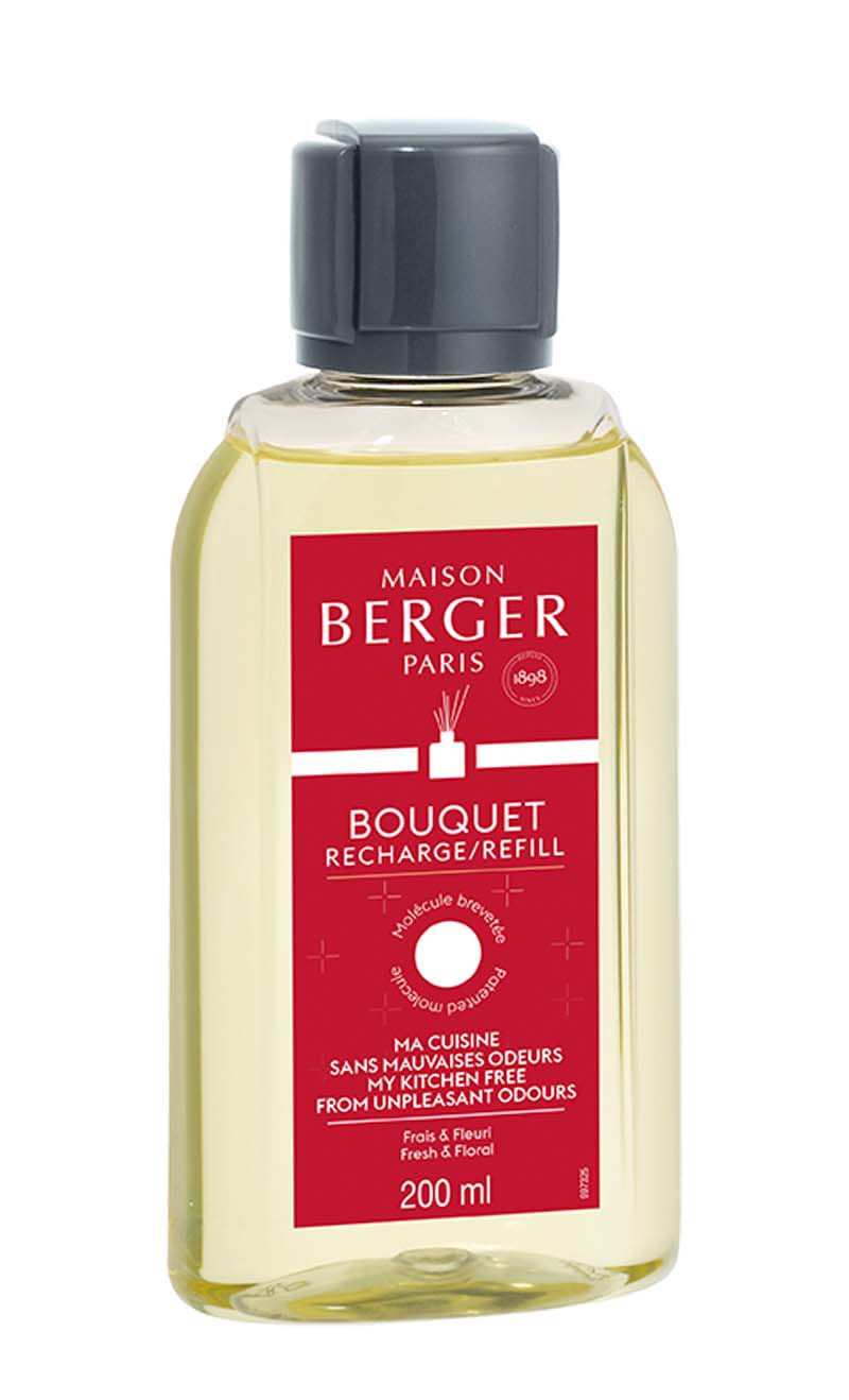 Stäbchenduft Refill Meine Küche ohne unangenehme Gerüche 200 ml Raumduft von Maison Berger