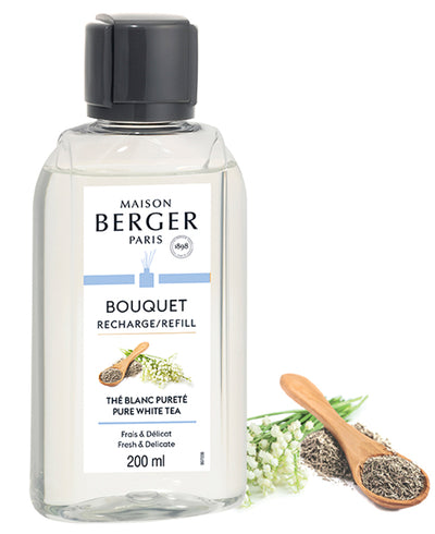 Refill Raumduft Diffuser Weißer Tee / Thé Blanc Pureté von Maison Berger