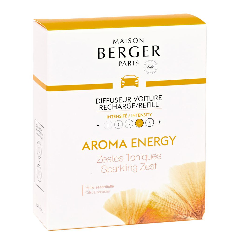 Autoduft AROMA ENERGY 2 Refills  von Maison Berger
