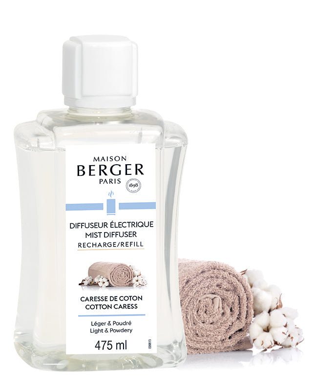 Refill Zarte Baumwollblüte / Caresse de Coton für Aromadiffusor elektrisch von Maison Berger