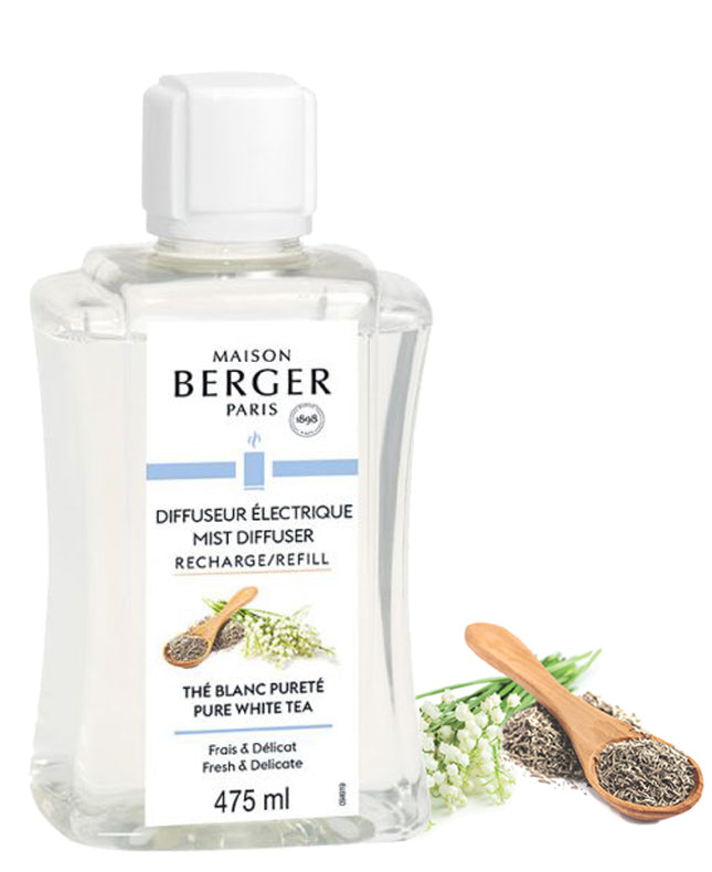 Refill Weißer Tee / Thé Blanc Pureté für Aromadiffusor elektrisch von Maison Berger