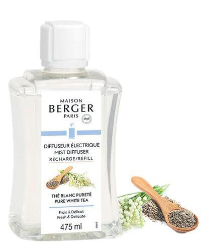 Refill Weißer Tee / Thé Blanc Pureté für Aromadiffusor elektrisch von Maison Berger