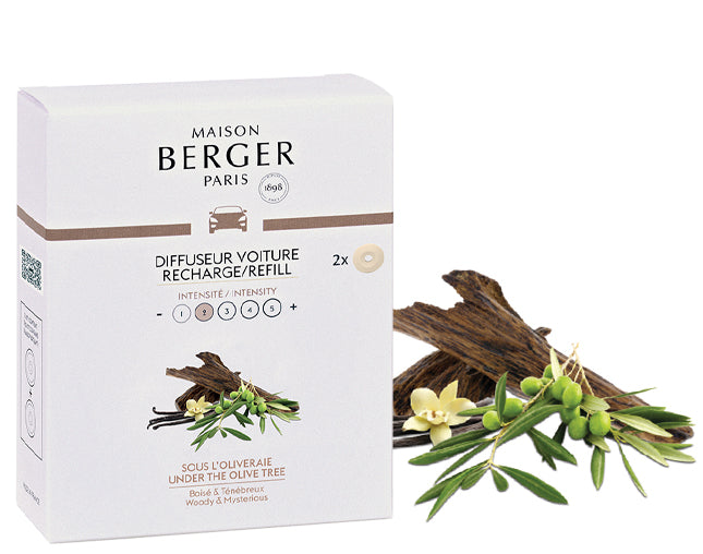 Autoduft Unter dem Olivenbaum / Sous l'Oliveraie 2 Refills von Maison Berger