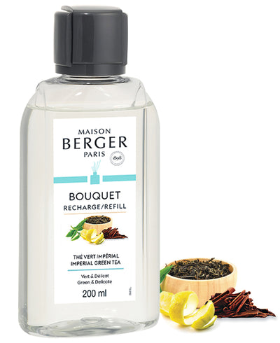 Refill Raumduft Diffuser Köstlicher Grüner Tee / Thé Vert Impérial von Maison Berger