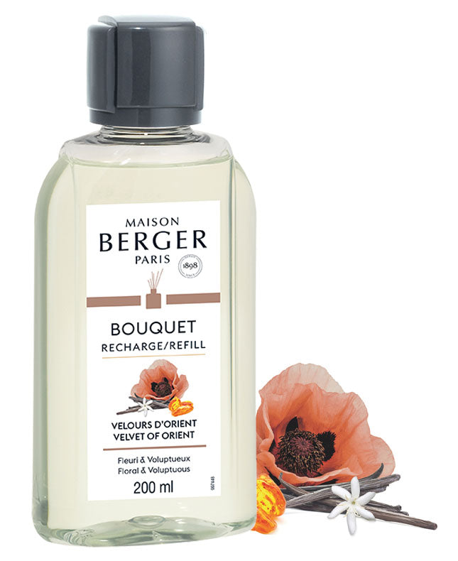 Stäbchenduft Refill Samt aus dem Orient | Velours d'Orient 200 ml Raumduft von für Maison Berger