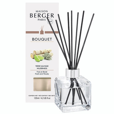 Raumduft Diffuser Set Cube Unberührte Landschaft / Terre Sauvage von Maison Berger