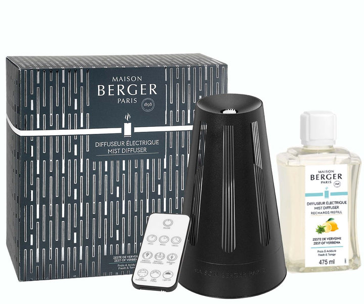Aromadiffusor elektrisch Amphora Schwarz von Maison Berger