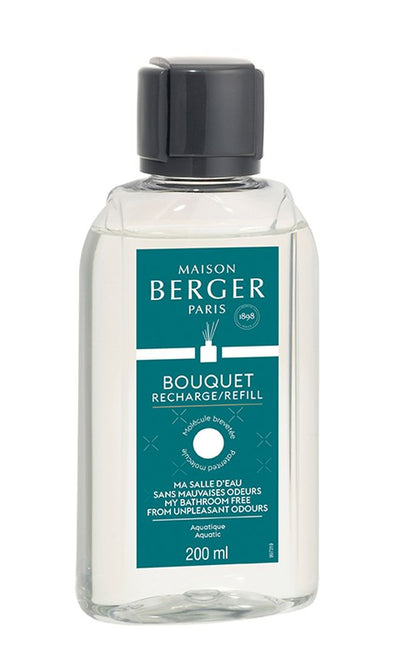 Refill Raumduft Diffuser 200 ml Mein Badezimmer ohne unangenehme Gerüche von Maison Berger