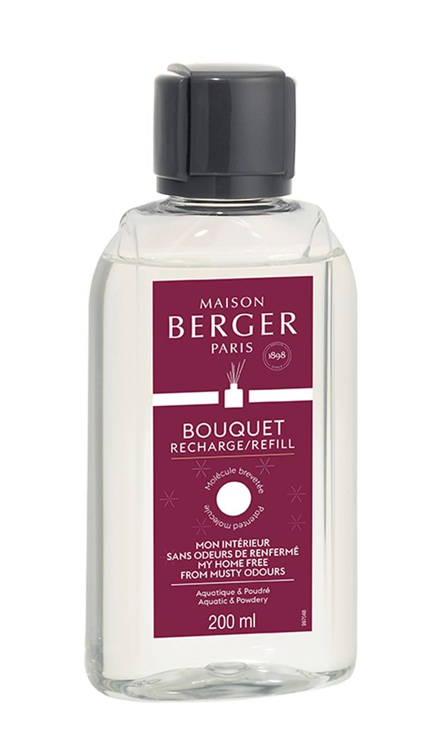 Refill Raumduft Diffuser 200 ml Mein Zuhause ohne stickige Gerüche von Maison Berger